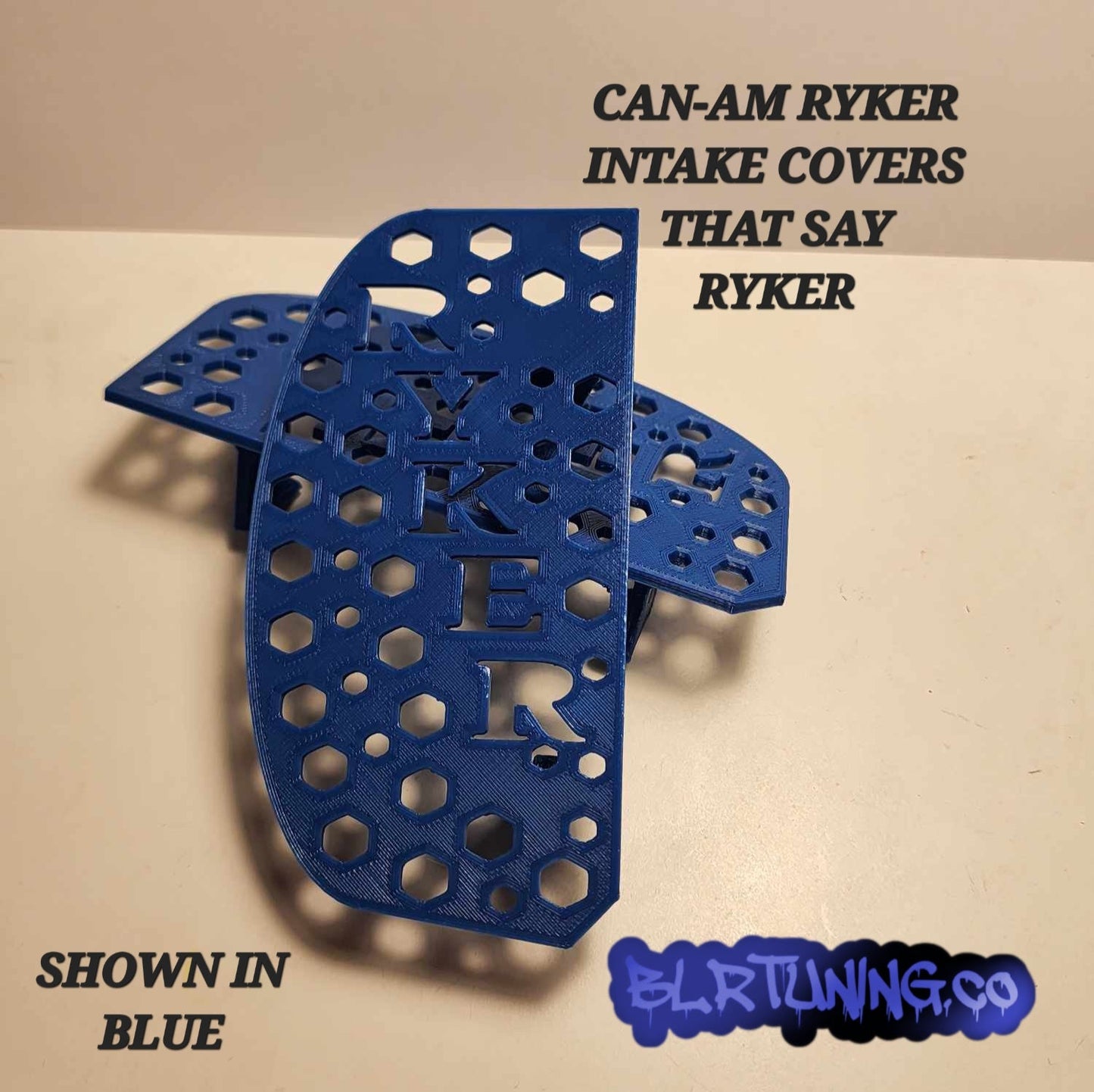 CAN-AM RYKER INTAKE COVERS THAT SAY RYKER - Howling Moto
