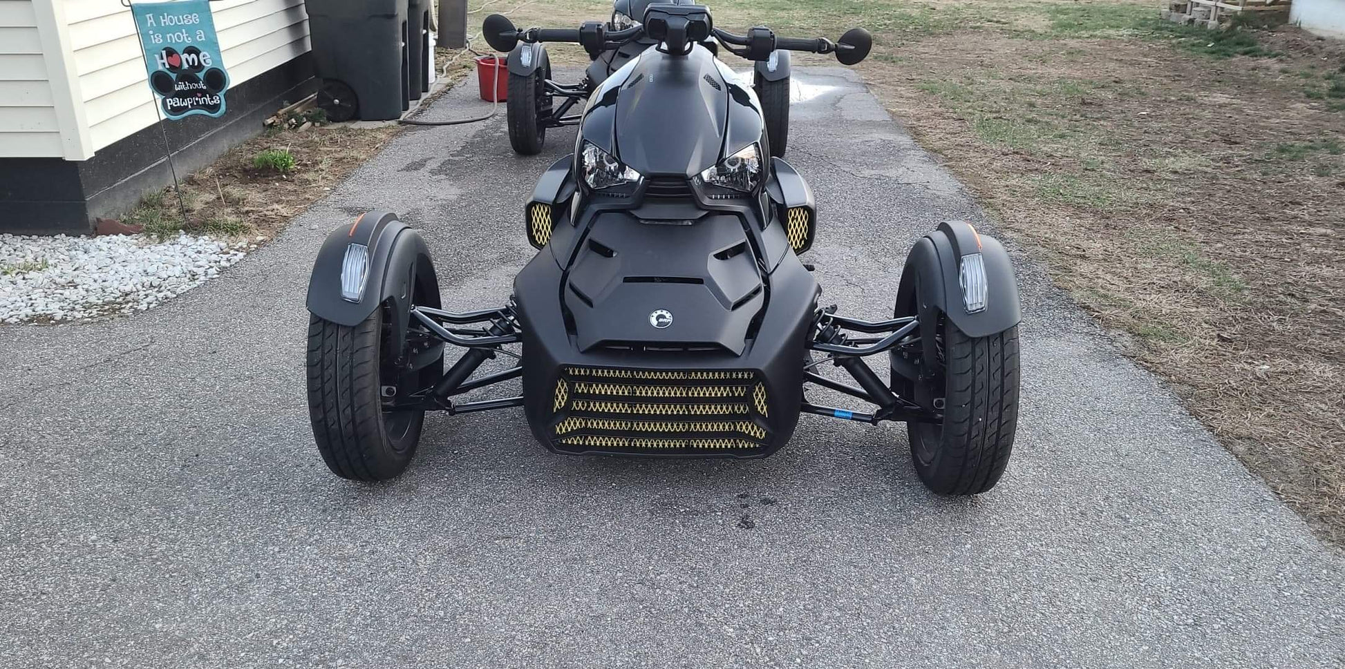 Can-Am Ryker Intake Protective Grills - Howling Moto