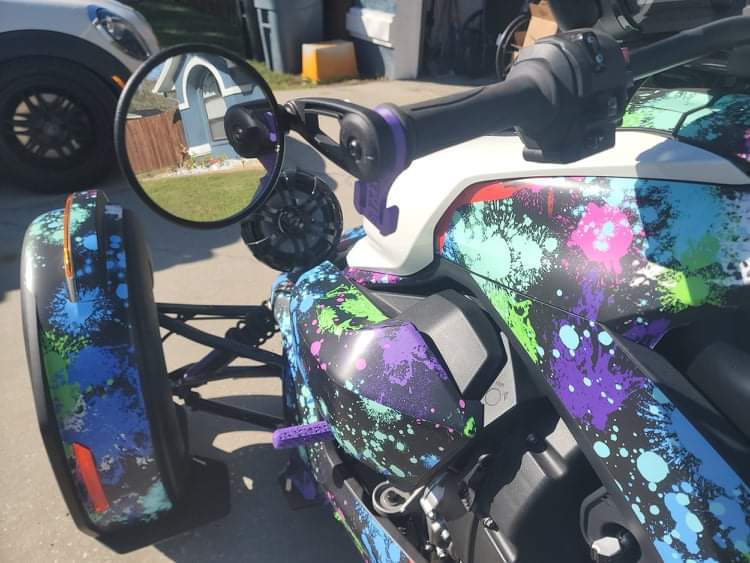 CAN-AM RYKER Helmet Hook set of 2 - Howling Moto