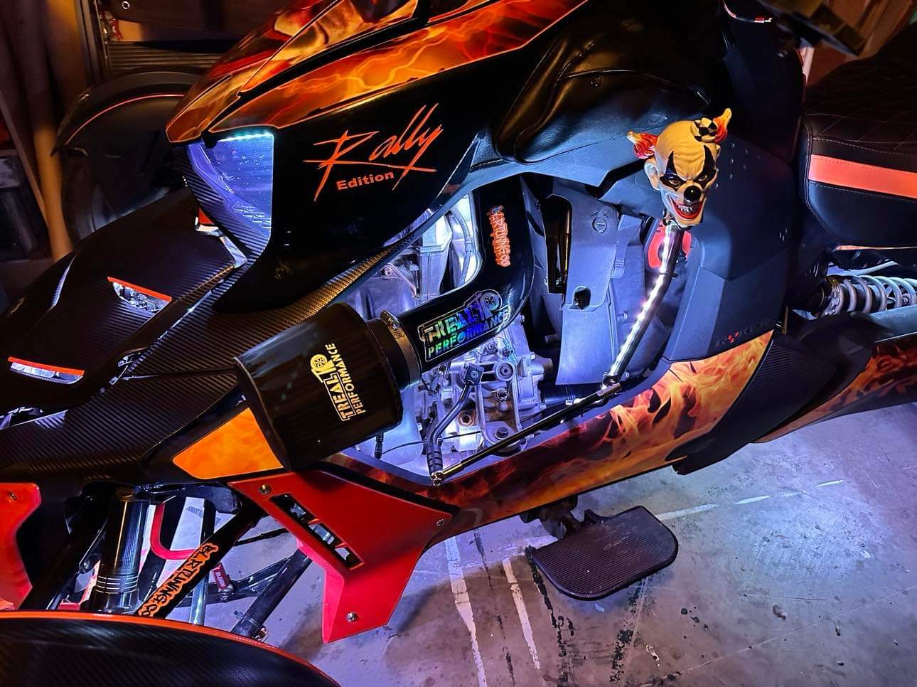 STEALTH LED JOCKEY SHIFTER ADD-ON FOR CAN-AM RYKER - Howling Moto