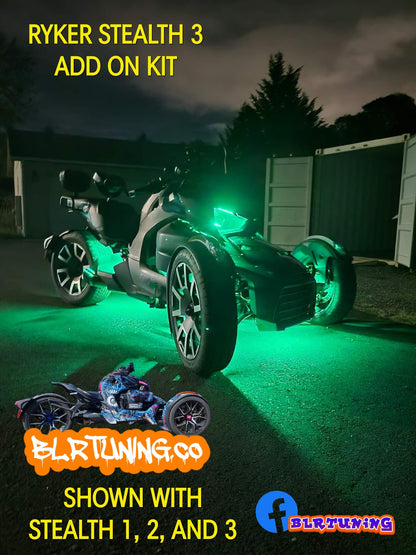 STEALTH 3 ADD-ON LED KIT FOR CAN-AM RYKER - Howling Moto