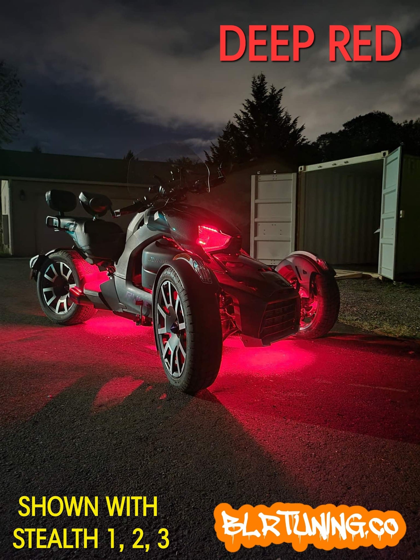STEALTH 3 ADD-ON LED KIT FOR CAN-AM RYKER - Howling Moto