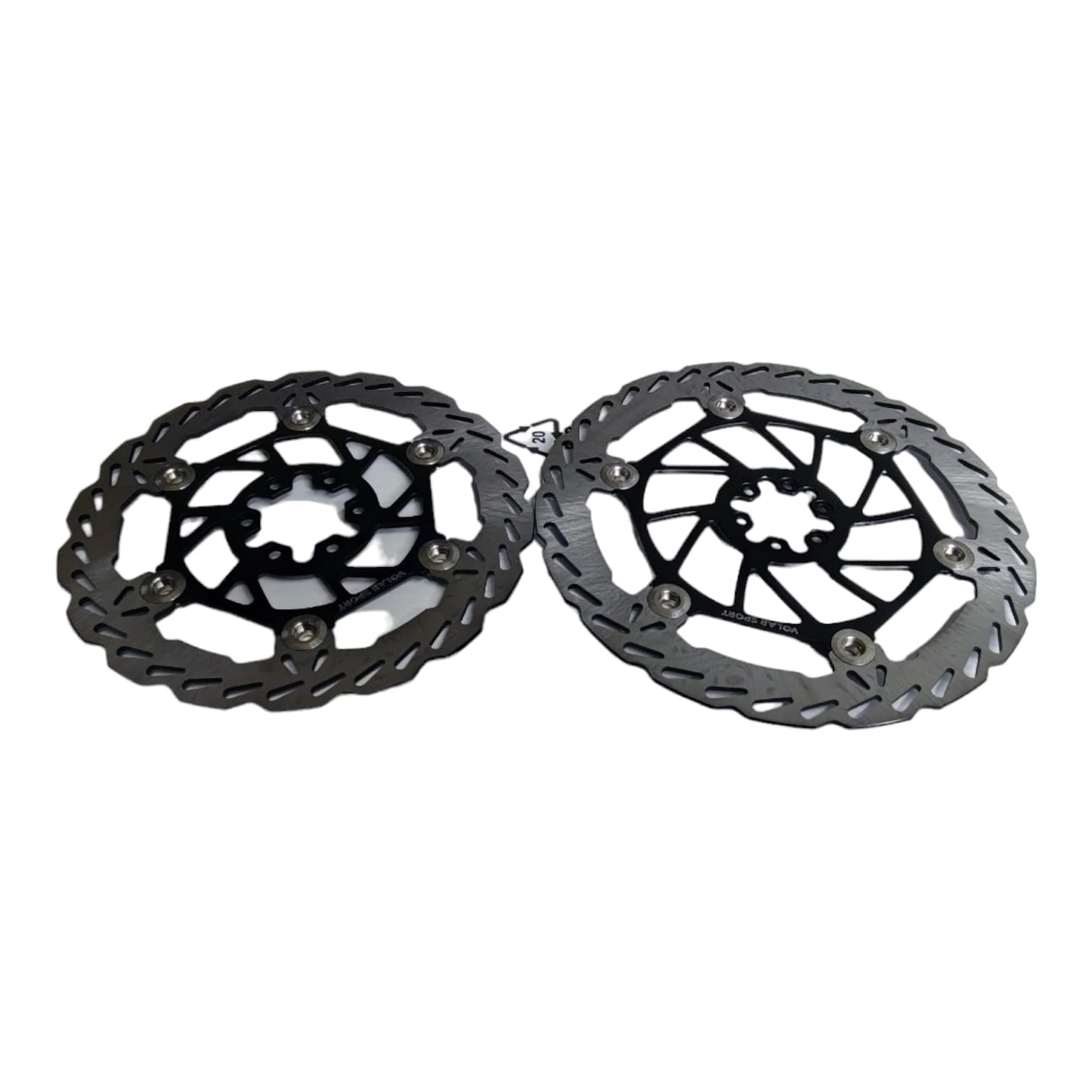 Volar sport | 228mm Rear Brake Rotors | 3mm thick | Fits Volar calipers only - Howling Moto