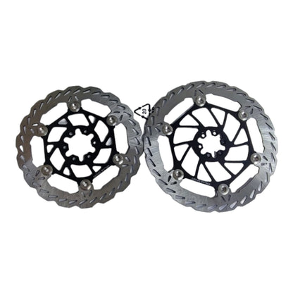 Volar sport | 228mm Rear Brake Rotors | 3mm thick | Fits Volar calipers only - Howling Moto