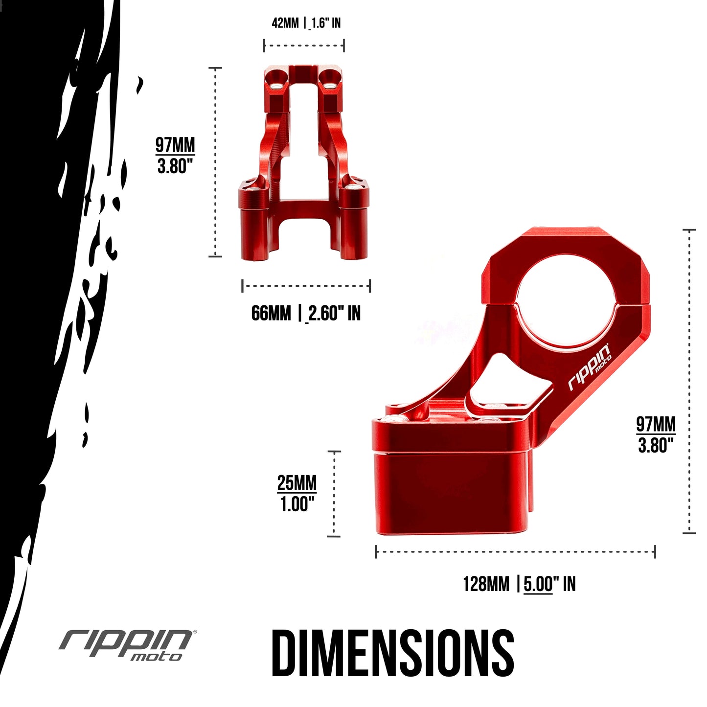 E-Moto Bar Mount for E-Ride PRO, Talaria & Surron LBX with 1" Riser - Howling Moto