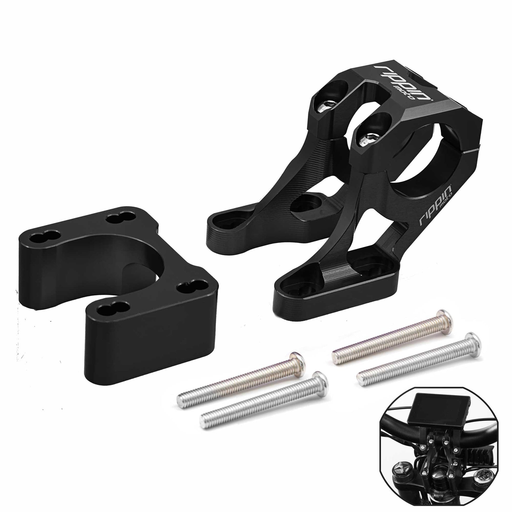 E-Moto Bar Mount for E-Ride PRO, Talaria & Surron LBX with 1" Riser - Howling Moto