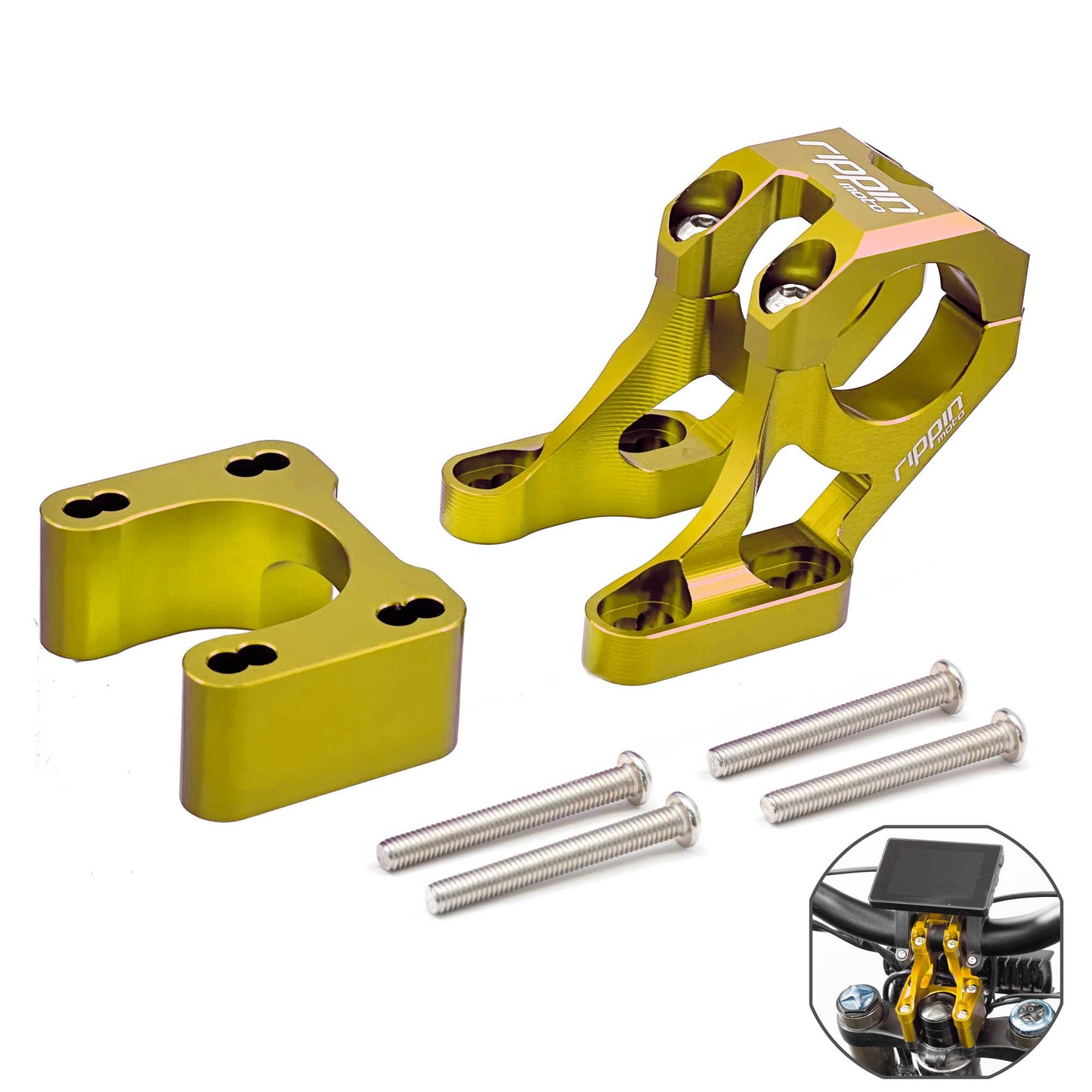 E-Moto Bar Mount for E-Ride PRO, Talaria & Surron LBX with 1" Riser - Howling Moto