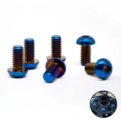 Titanium Rear Rotor Bolts (6 Pack) for Sur-Ron, E-Ride PRO & Talaria - Howling Moto