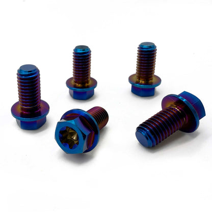 Titanium Sprocket Bolts (5 Pack) for Sur-Ron, E-Ride PRO & Talaria - Howling Moto
