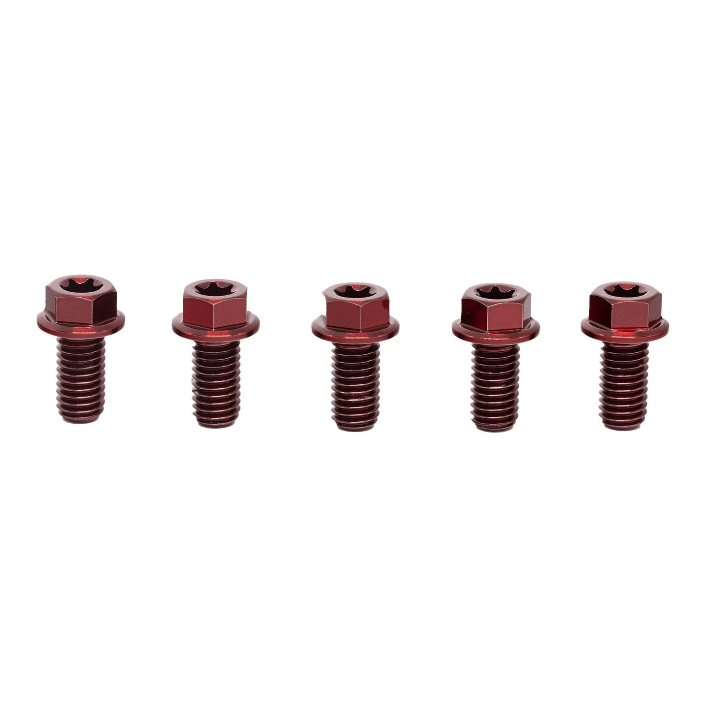 Titanium Sprocket Bolts 5-Pack [M8x16mm] - Howling Moto
