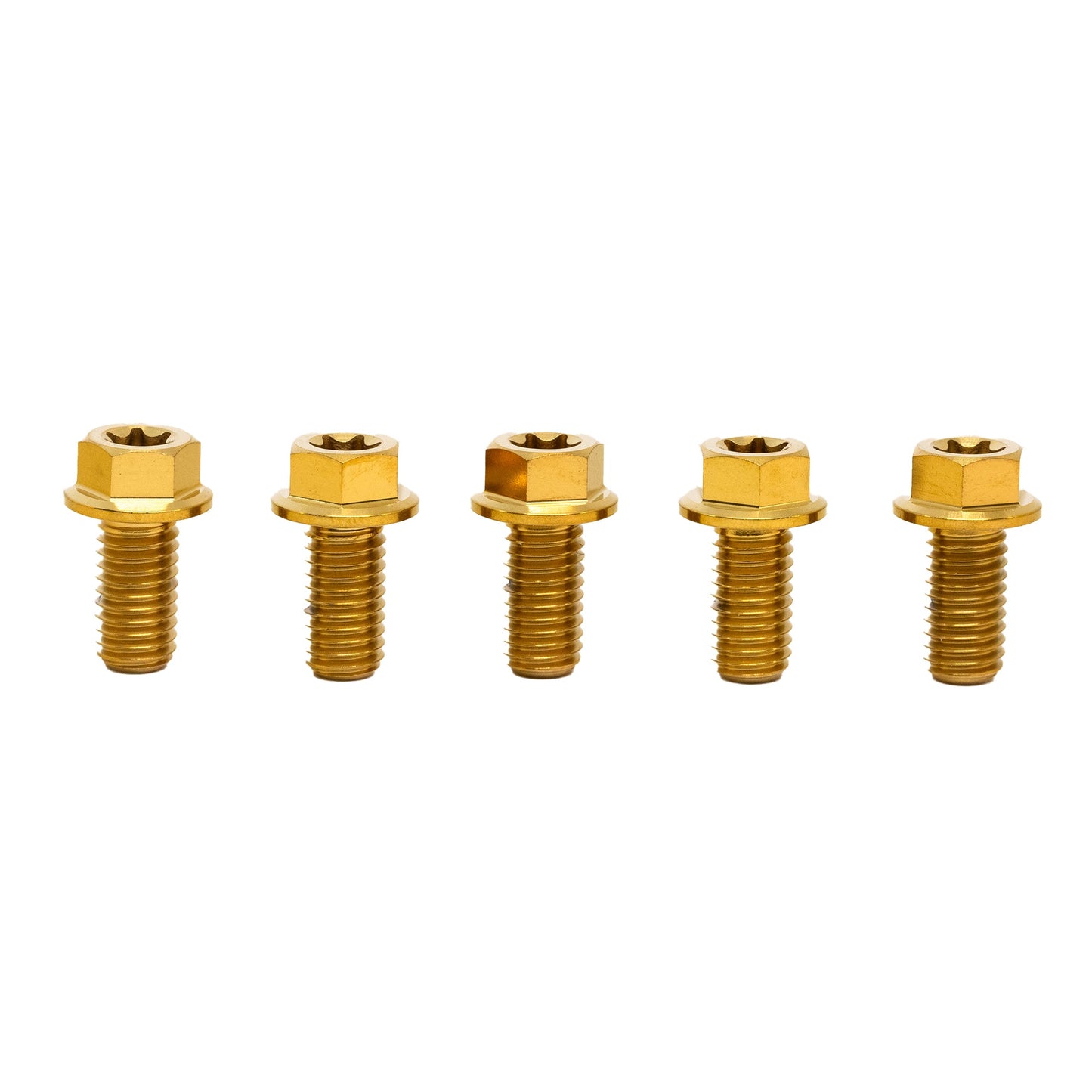 Titanium Sprocket Bolts 5-Pack [M8x16mm] - Howling Moto