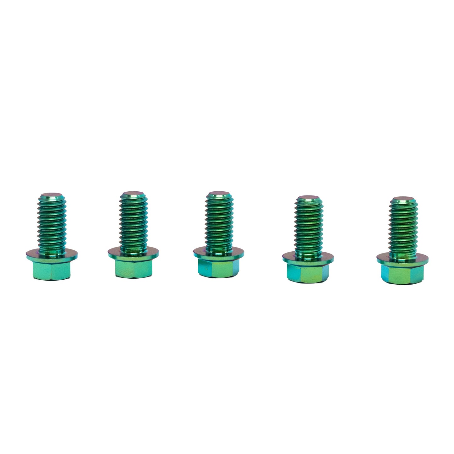 Titanium Sprocket Bolts 5-Pack [M8x16mm] - Howling Moto