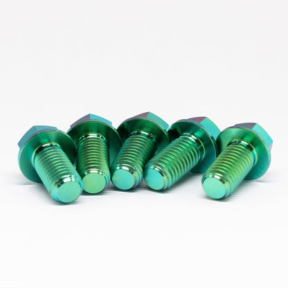 Titanium Sprocket Bolts 5-Pack [M8x16mm] - Howling Moto