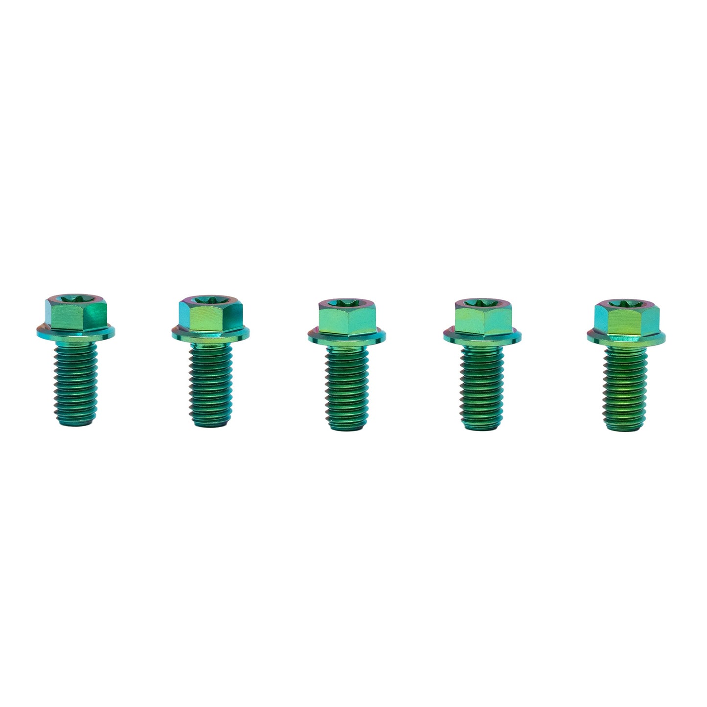 Titanium Sprocket Bolts 5-Pack [M8x16mm] - Howling Moto