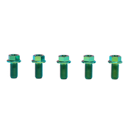 Titanium Sprocket Bolts 5-Pack [M8x16mm] - Howling Moto