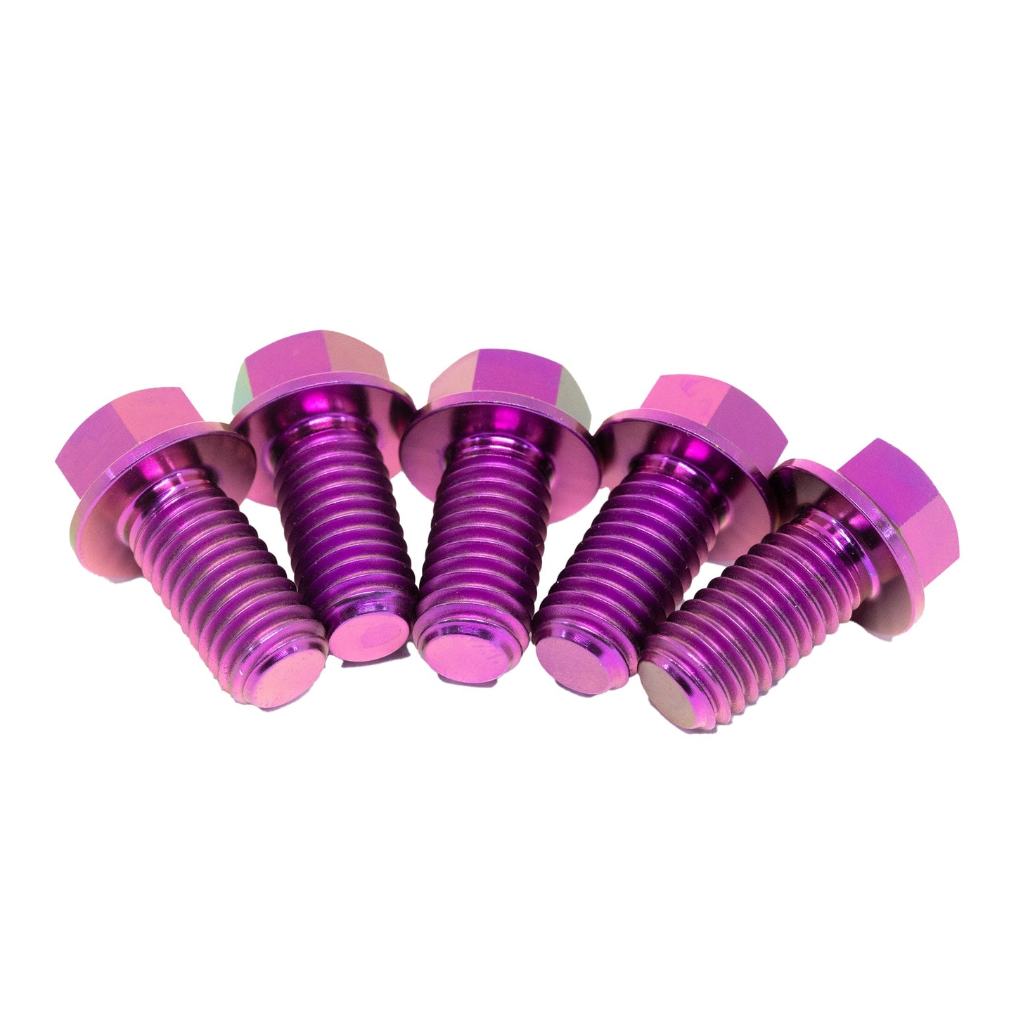 Titanium Sprocket Bolts 5-Pack [M8x16mm] - Howling Moto