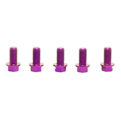 Titanium Sprocket Bolts 5-Pack [M8x16mm] - Howling Moto