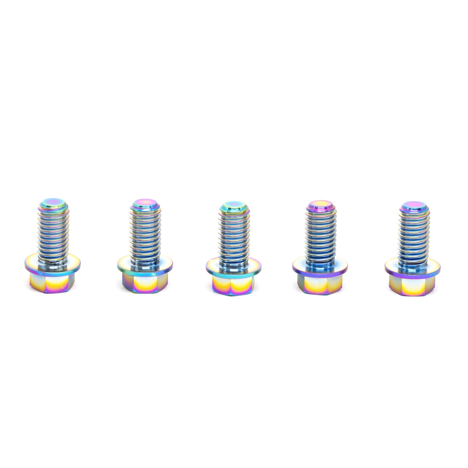 Titanium Sprocket Bolts 5-Pack [M8x16mm] - Howling Moto