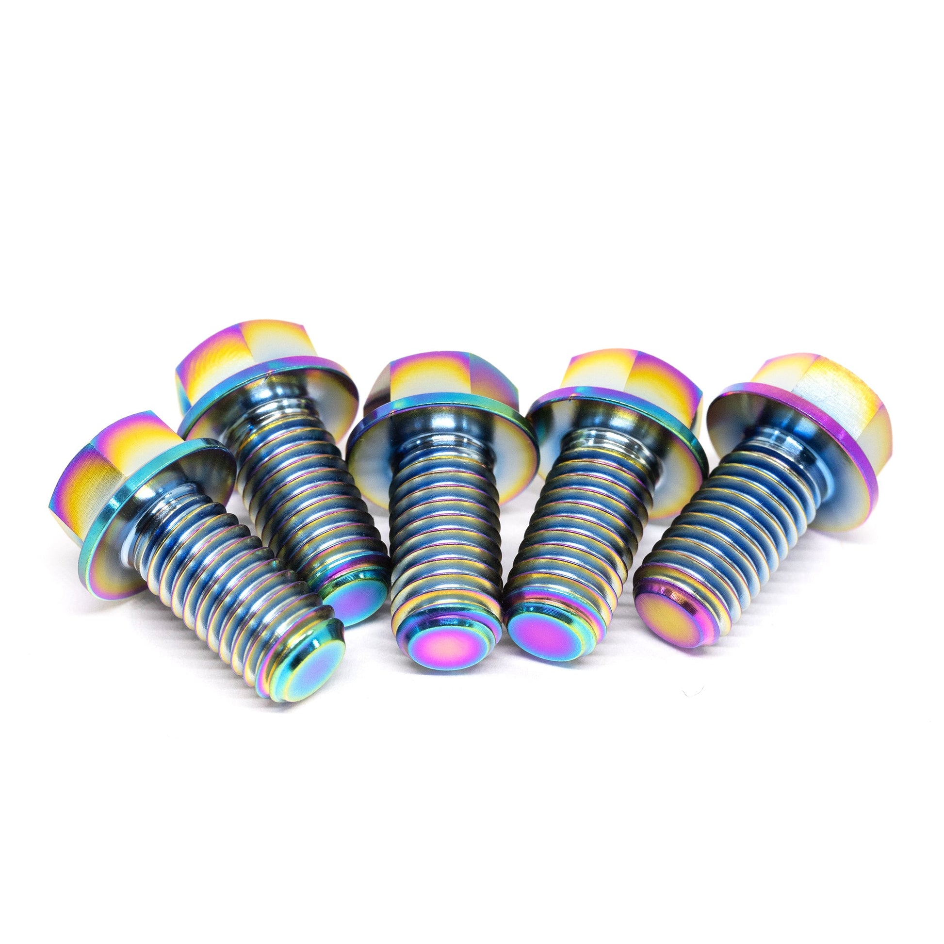 Titanium Sprocket Bolts 5-Pack [M8x16mm] - Howling Moto