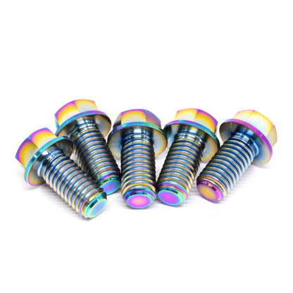 Titanium Sprocket Bolts 5-Pack [M8x16mm] - Howling Moto