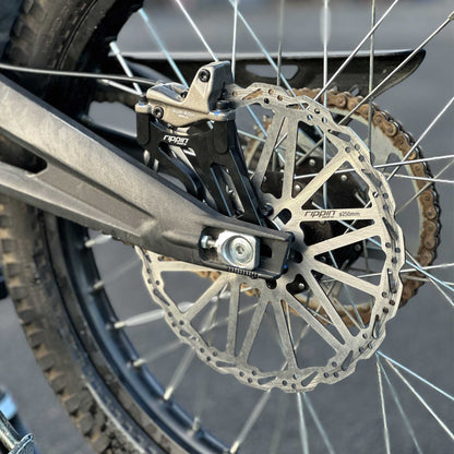250mm Rear Caliper Adapter for Sur-Ron LBX & E-Ride PRO - Howling Moto