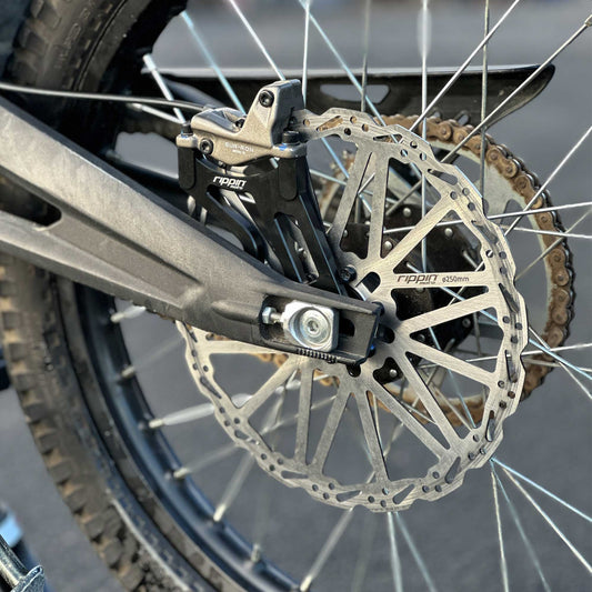 250mm Rear Caliper Adapter for Sur-Ron LBX & E-Ride PRO - Howling Moto