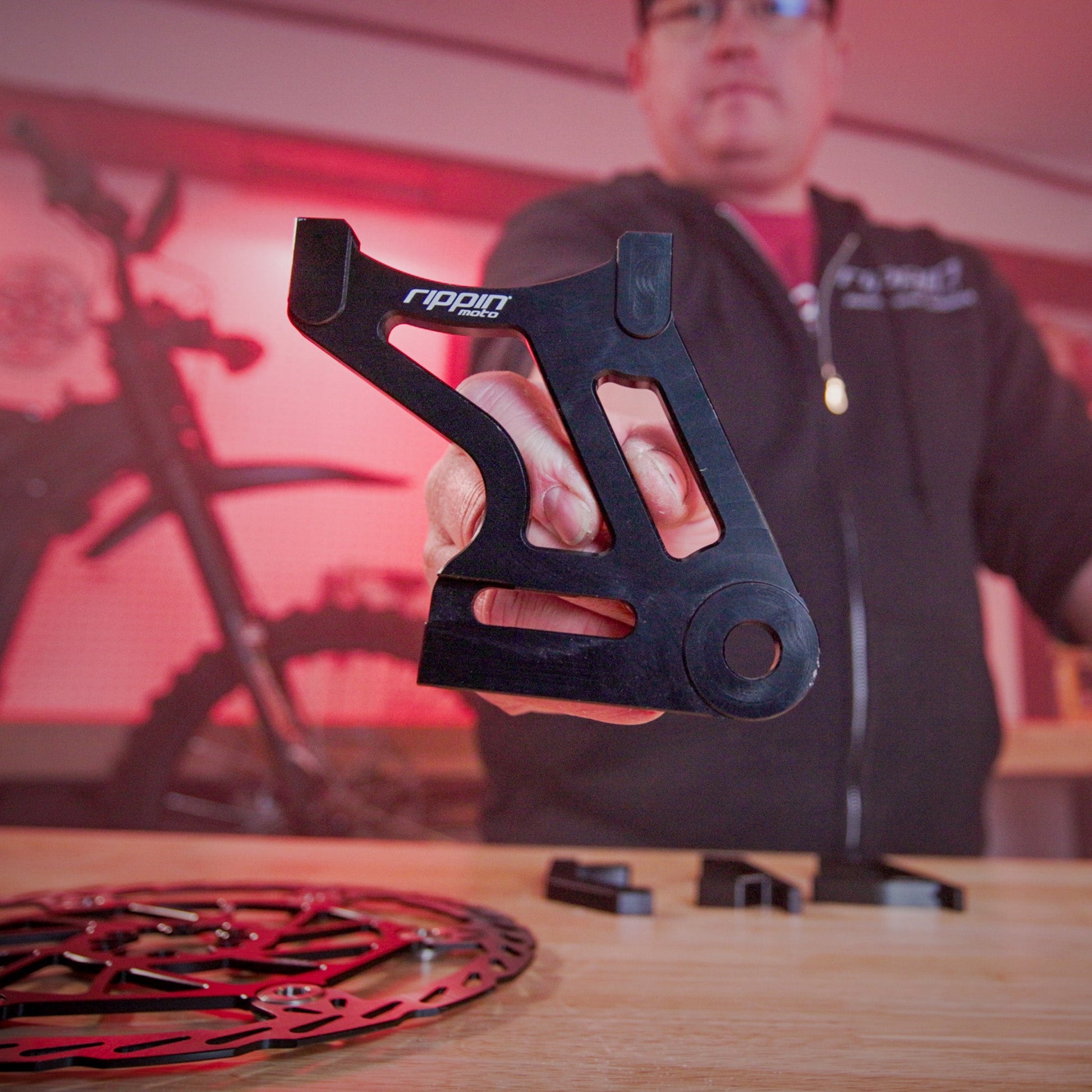 250mm Rear Caliper Adapter for Talaria Sting MX3/MX4/XXX - Howling Moto