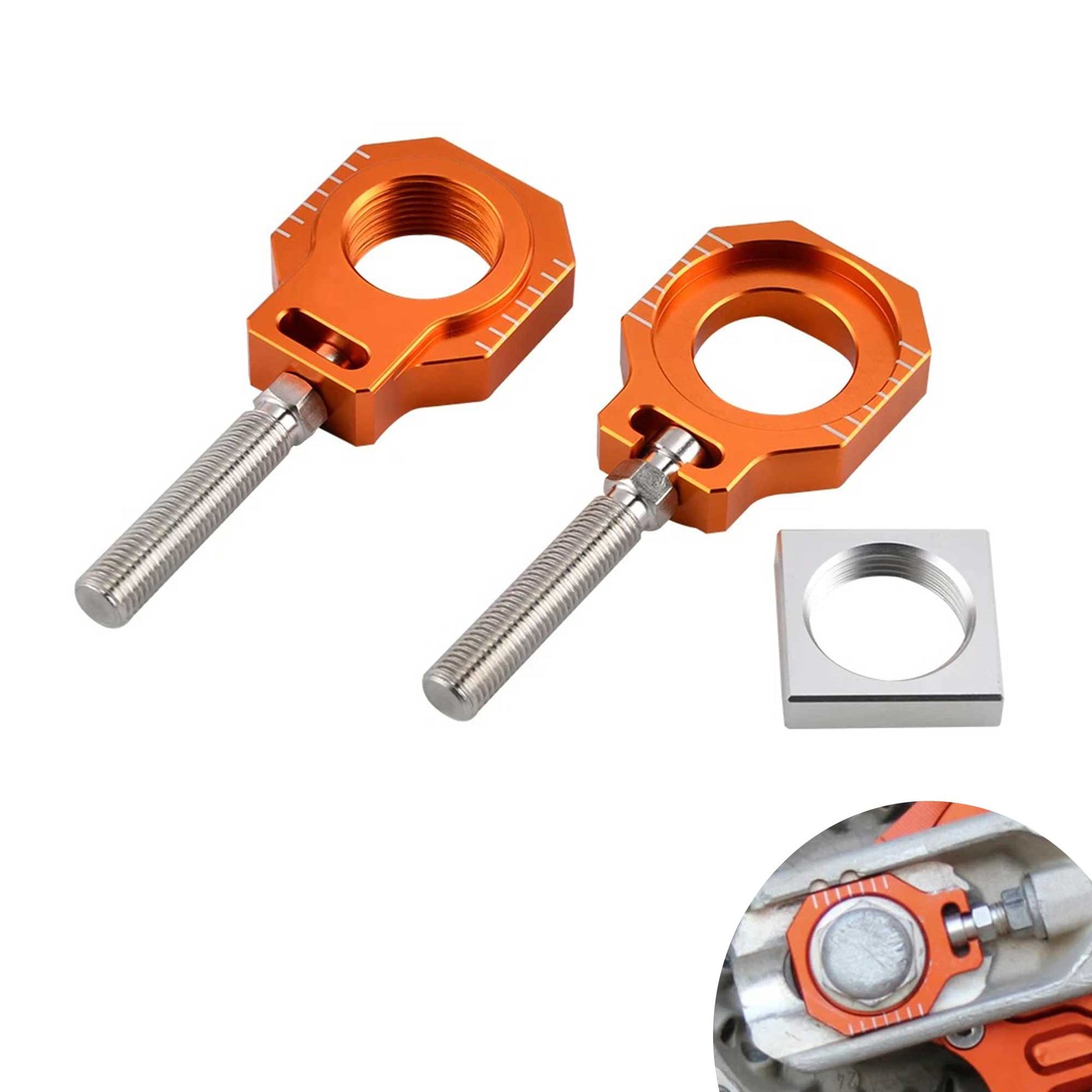 Billet Axle Block Chain Adjuster for KTM & Husqvarna - Howling Moto