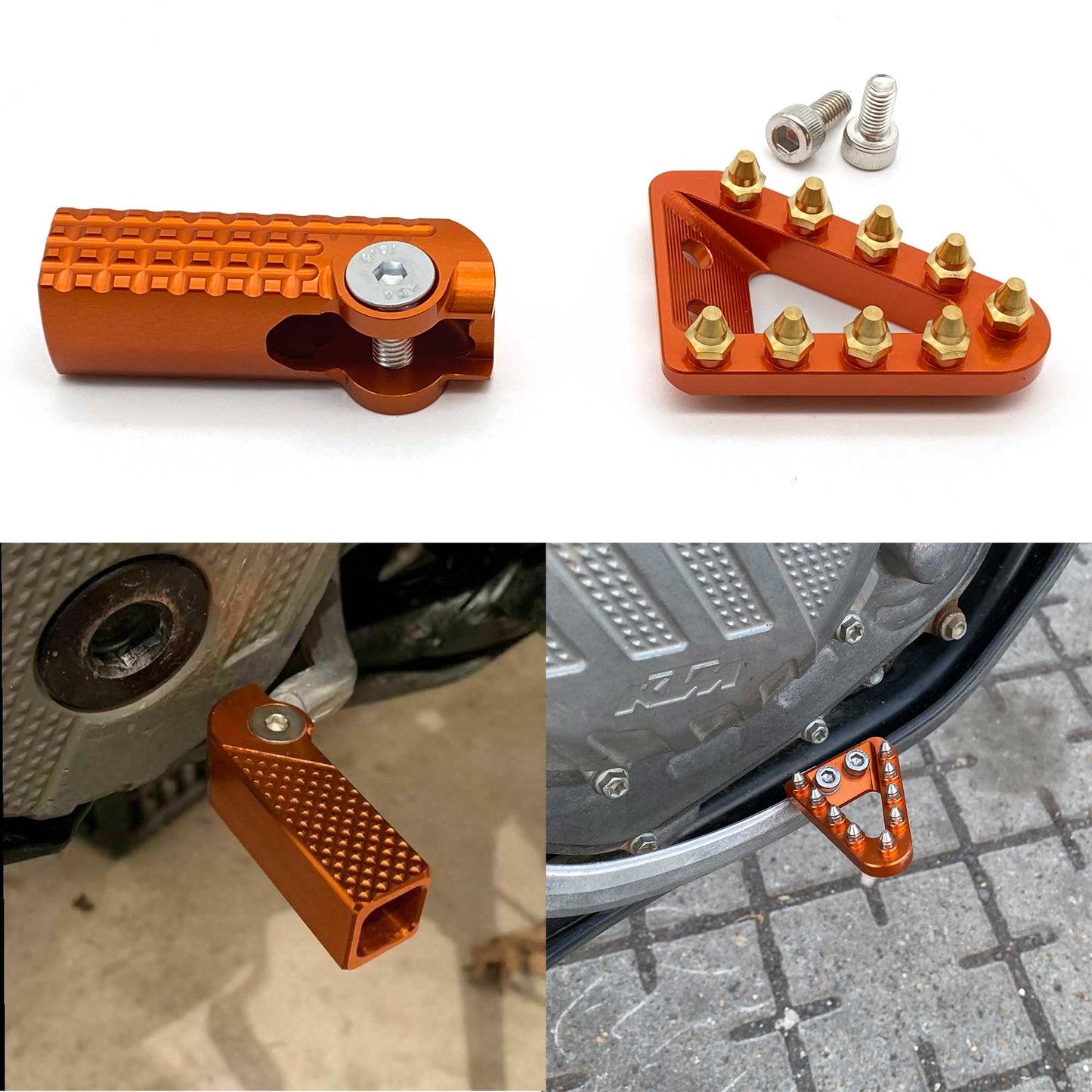 Rippin Moto CNC Brake Pedal & Shift Lever Kit for KTM & Husqvarna - Howling Moto