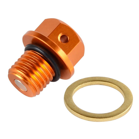 T6 Mag Pro Oil Drain Plug M12 x P1.5mm With Neodymium Magnet - Howling Moto