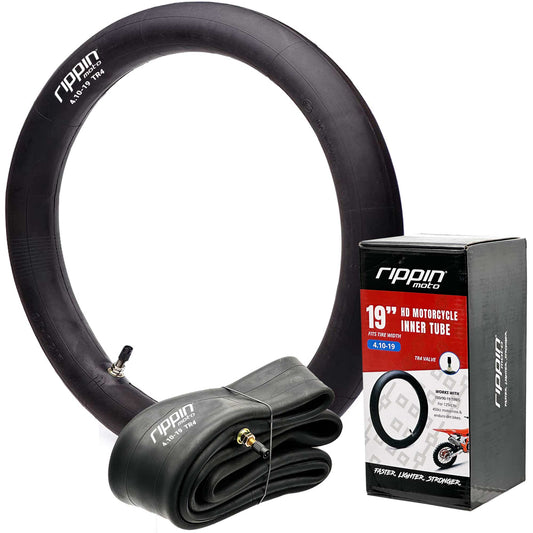 100/90-19 (4.10 x 19) Heavy Duty 19" Motorcycle Inner Tube - 3mm Thick - Howling Moto