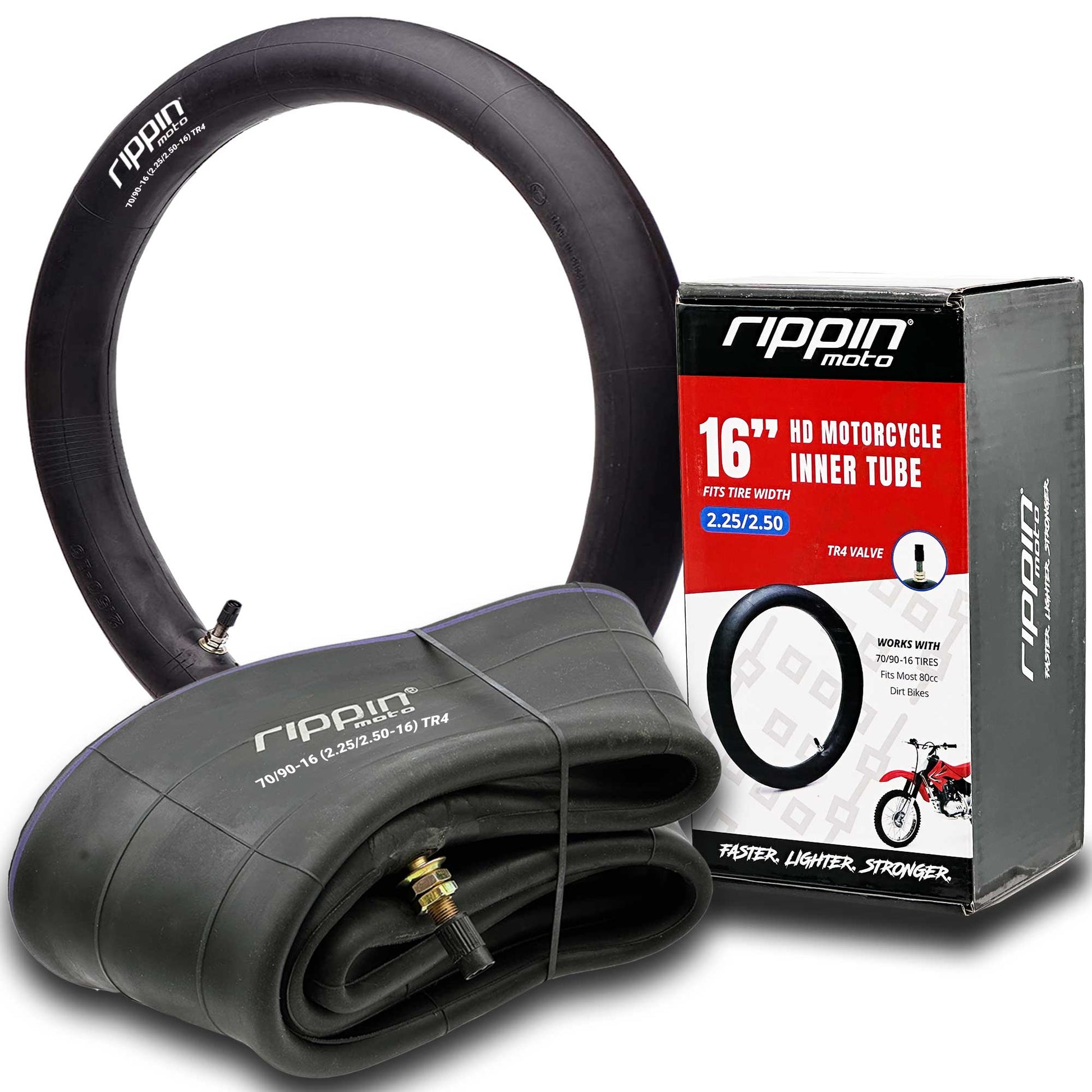 70/90-16 (2.25/2.5-16) Heavy Duty 16" Inner Tube 3mm Thick - Howling Moto