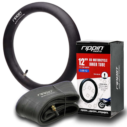 80/100-12 (3.0-12) Heavy Duty Inner Tube 3mm Thick - Howling Moto