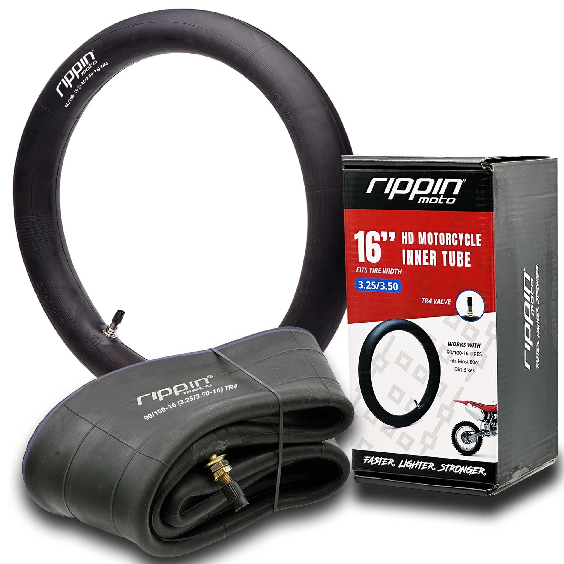 90/100-16 (3.25/3.50-16) Heavy Duty Motorcycle Inner Tube - 3mm Thick - Howling Moto