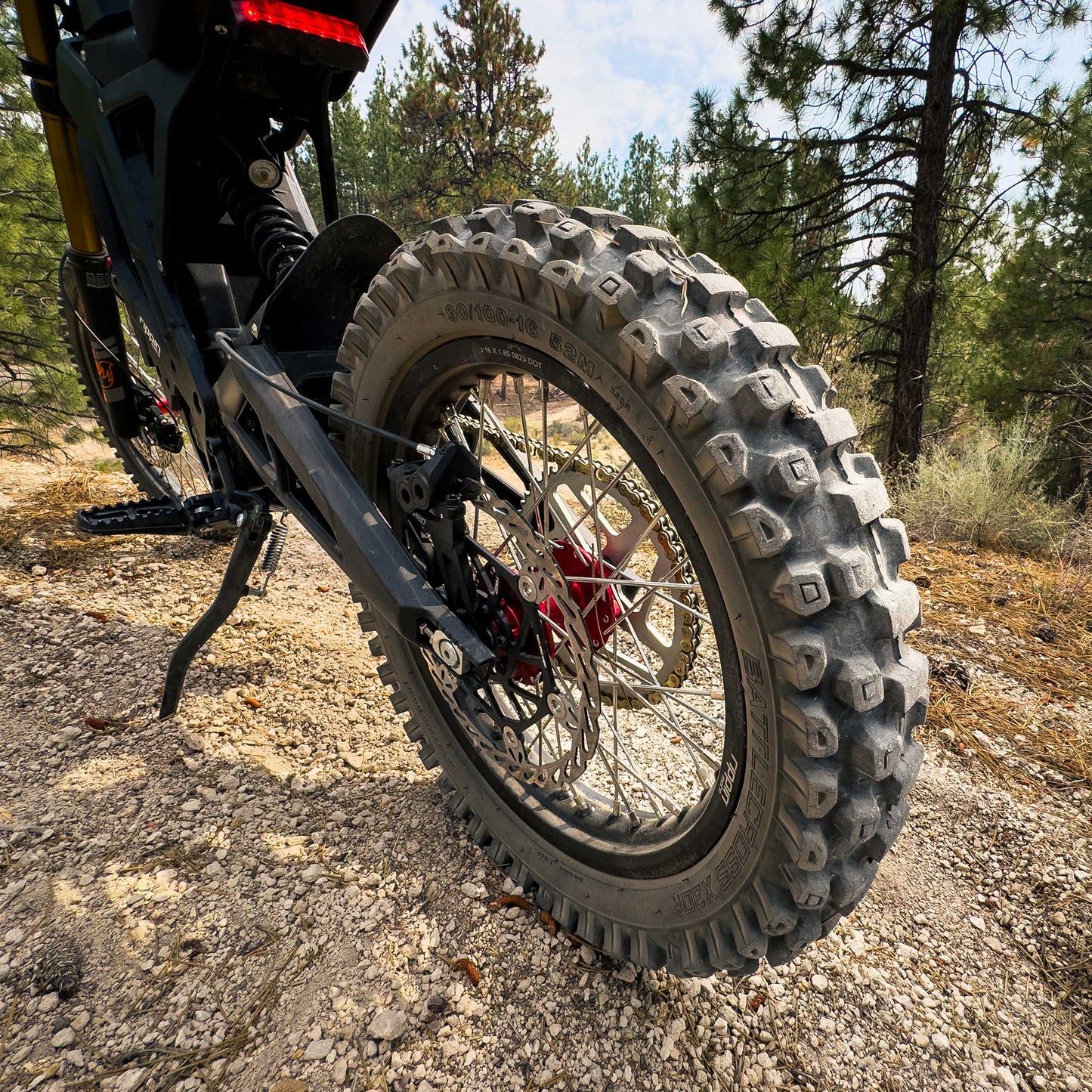 16" Blackline Rear Wheel (Off-Road) for Surron LBX & E-Ride PRO SS 2.0 - Howling Moto
