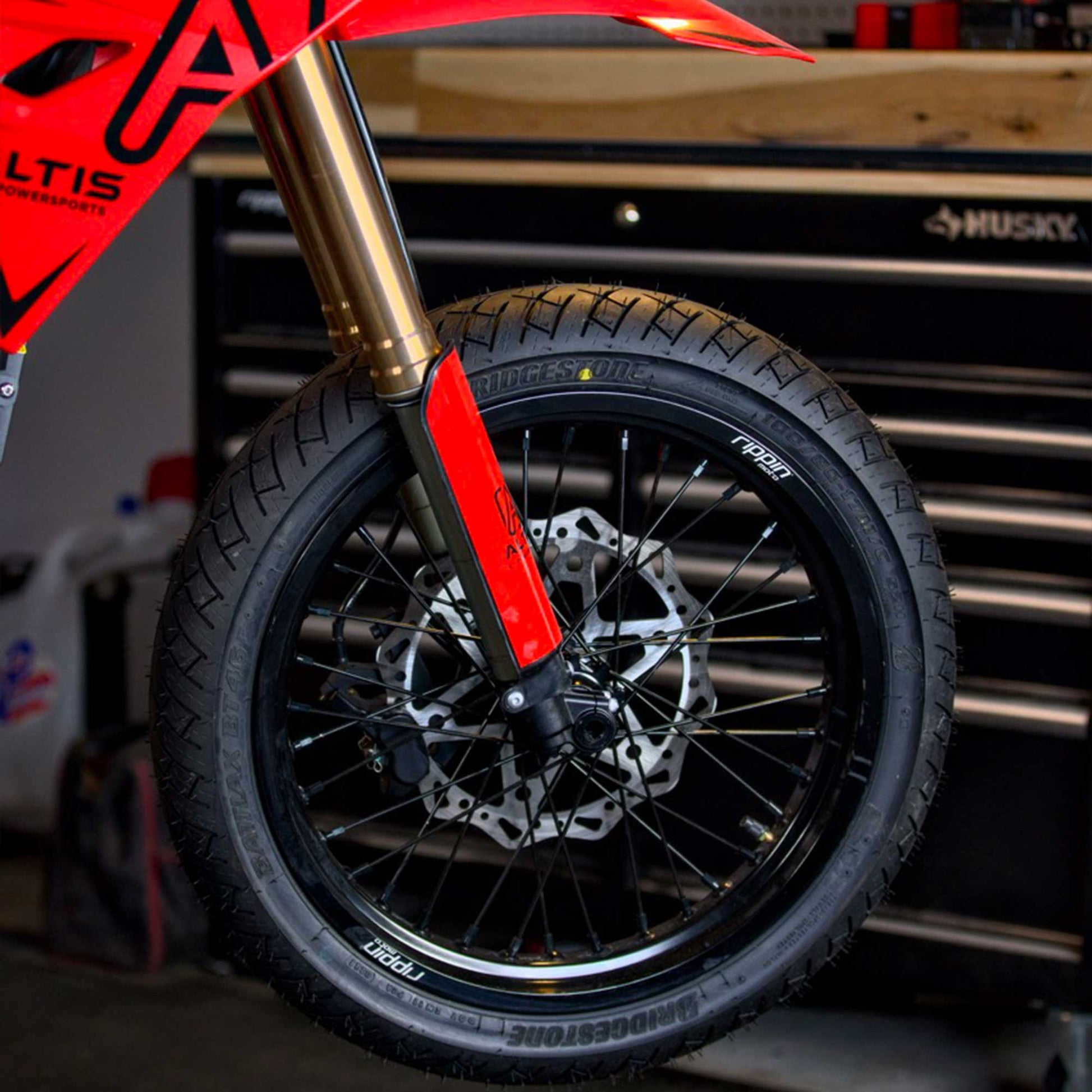 17/17" Blackline Supermoto Wheelset for Altis Sigma - Howling Moto