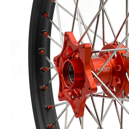 21/18" Premium Wheel Set for KTM & Husqvarna 125-500 EXC/EXC-F/SX/SX-F/SXS/XC/XC-F - Howling Moto
