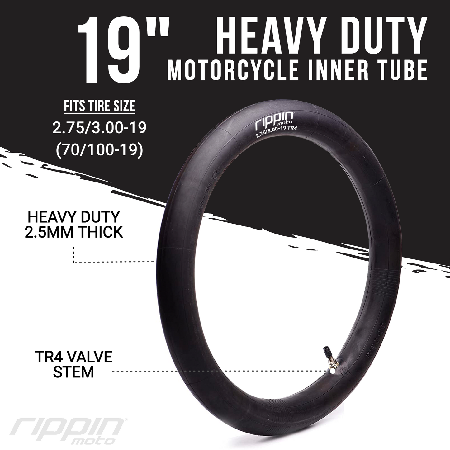 70/100-19 E-Moto 19" Inner Tube (2.75/3.00-19) for Surron, E-Ride PRO & Talaria - Howling Moto