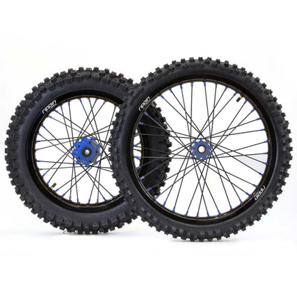19/16 Blackline Wheelset Ready To Ride (RTR) - Howling Moto