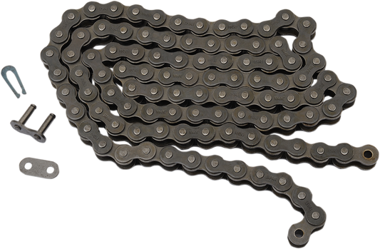 RK M530 standard chain for 400cc street bikes, 120 links, durable motorcycle chain with part number M530-120.