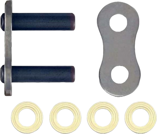 RK EXCEL SV530UWR drive chain for vintage British and Honda motorcycles, durable motorcycle chain with precision links.