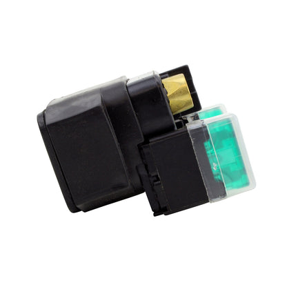 RM STATOR RM09007 starter relay solenoid for automotive starters, high-performance power transfer component, metallic and electrical parts.