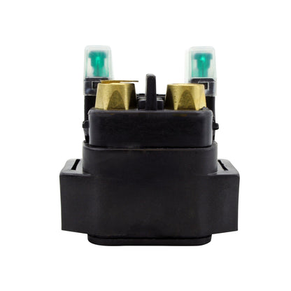 RM STATOR RM09007 starter relay solenoid for automotive starters, high-performance power transfer component, close-up view.
