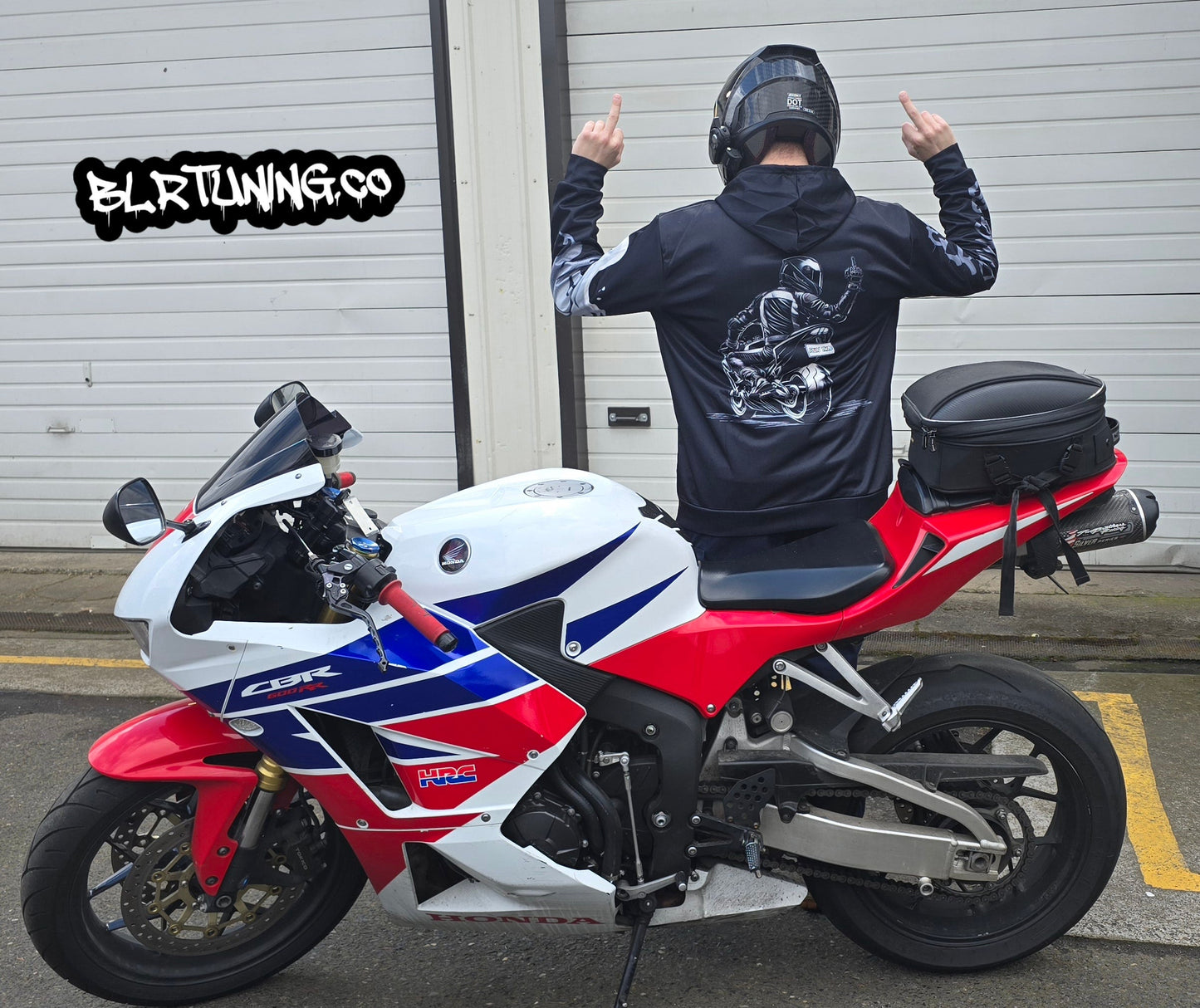 GHOST SHIFT HOODIE BY BLR TUNING - LIGHTWEIGHT BREATHABLE SPORT HOODIE - Howling Moto