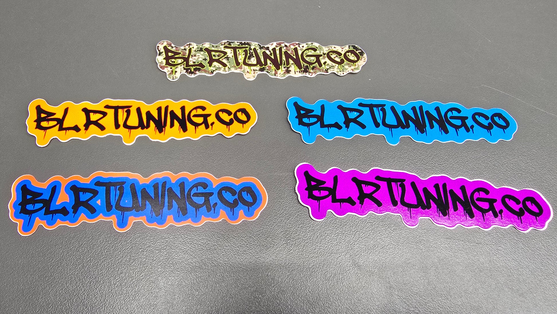 BLR TUNING VINYL DECALS RANDOM PACK OF FIVE - Howling Moto