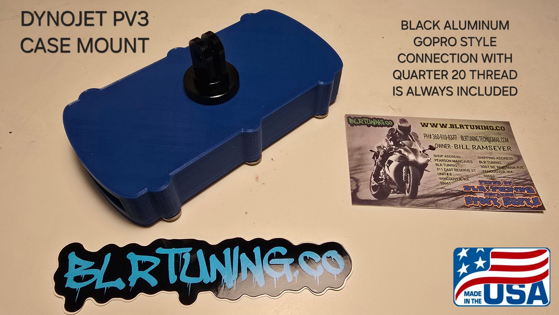 PV3 CASE MOUNT BY BLR TUNING FOR DYNOJET PV3 - Howling Moto