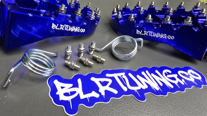 FOOT PEGS FOR RAWRR MANTIS X AND MANTIS X PRO BILLET ALUMINUM WITH STAINLESS STEEL TEETH BY BLR TUNING - Howling Moto