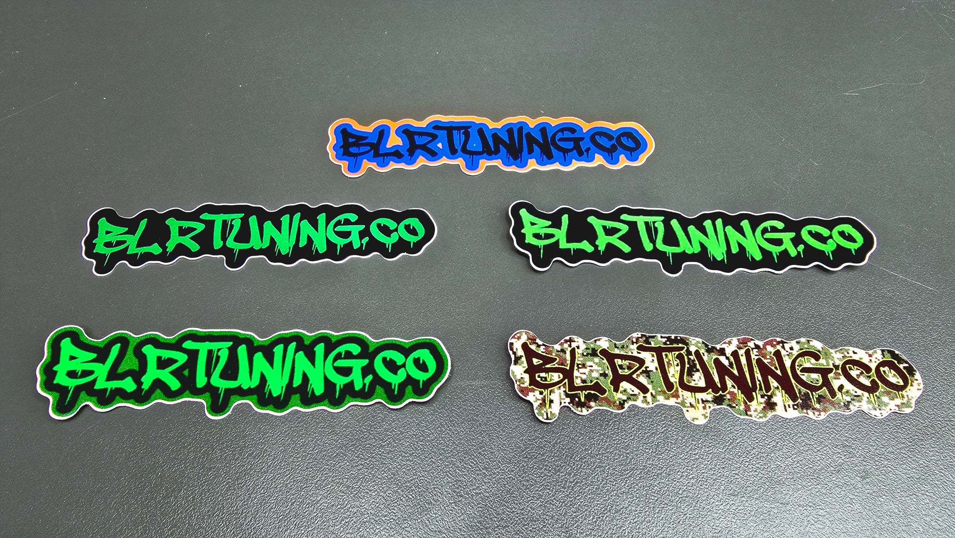 BLR TUNING VINYL DECALS RANDOM PACK OF FIVE - Howling Moto