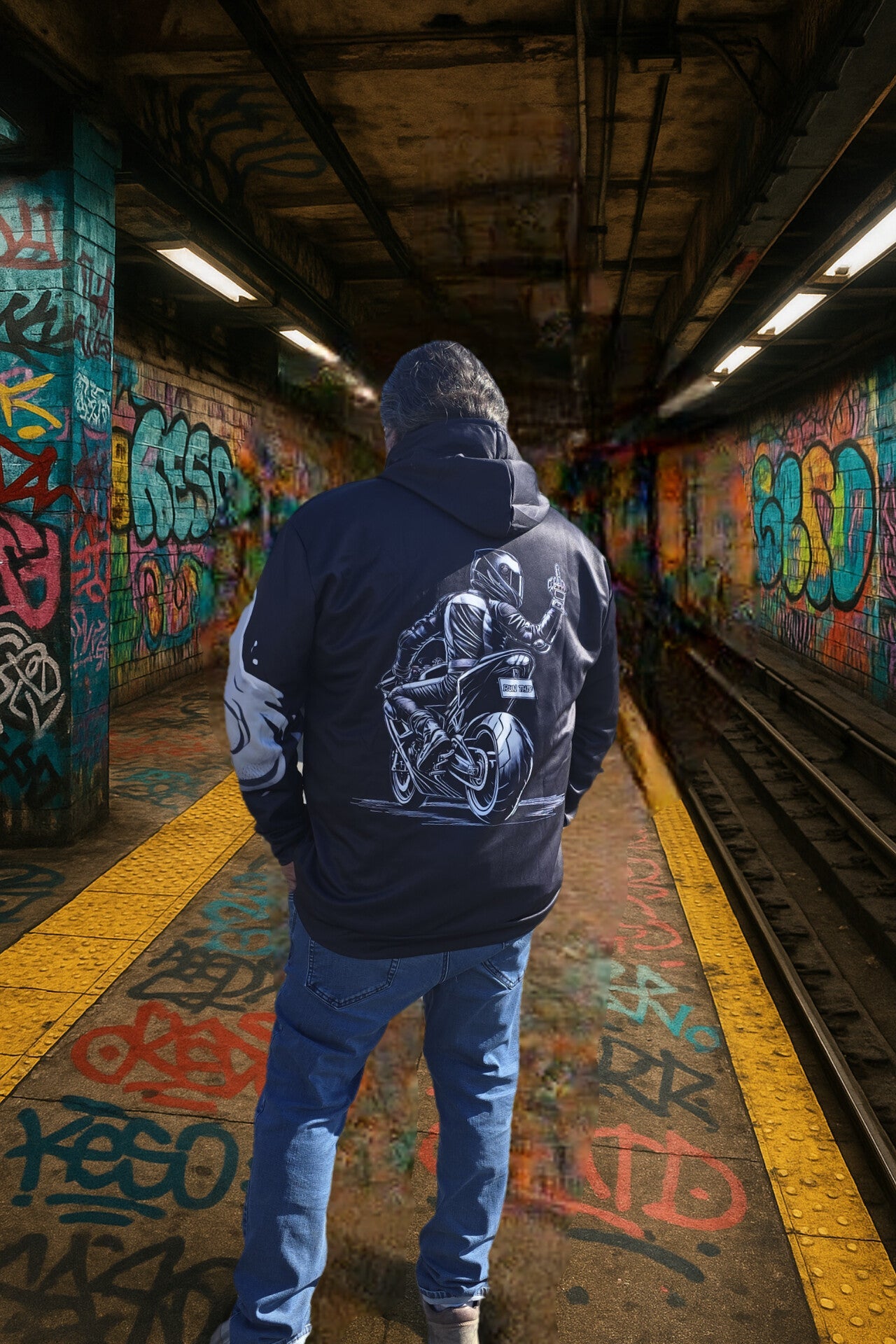 GHOST SHIFT HOODIE BY BLR TUNING - LIGHTWEIGHT BREATHABLE SPORT HOODIE - Howling Moto
