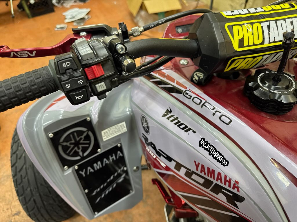 PUSH BUTTON 2-STEP LAUNCH CONTROL FOR PCV OR PC6 FITS 7/8 HANDLEBARS - WORKS ON STREET BIKE - SPORT BIKE - NAKED BIKE - ATV - DIRT BIKE - SXS - BAGGER - Howling Moto